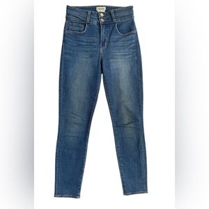 L'AGENCE Peyton High Rise Skinny Womens Jeans Size 25 Blue